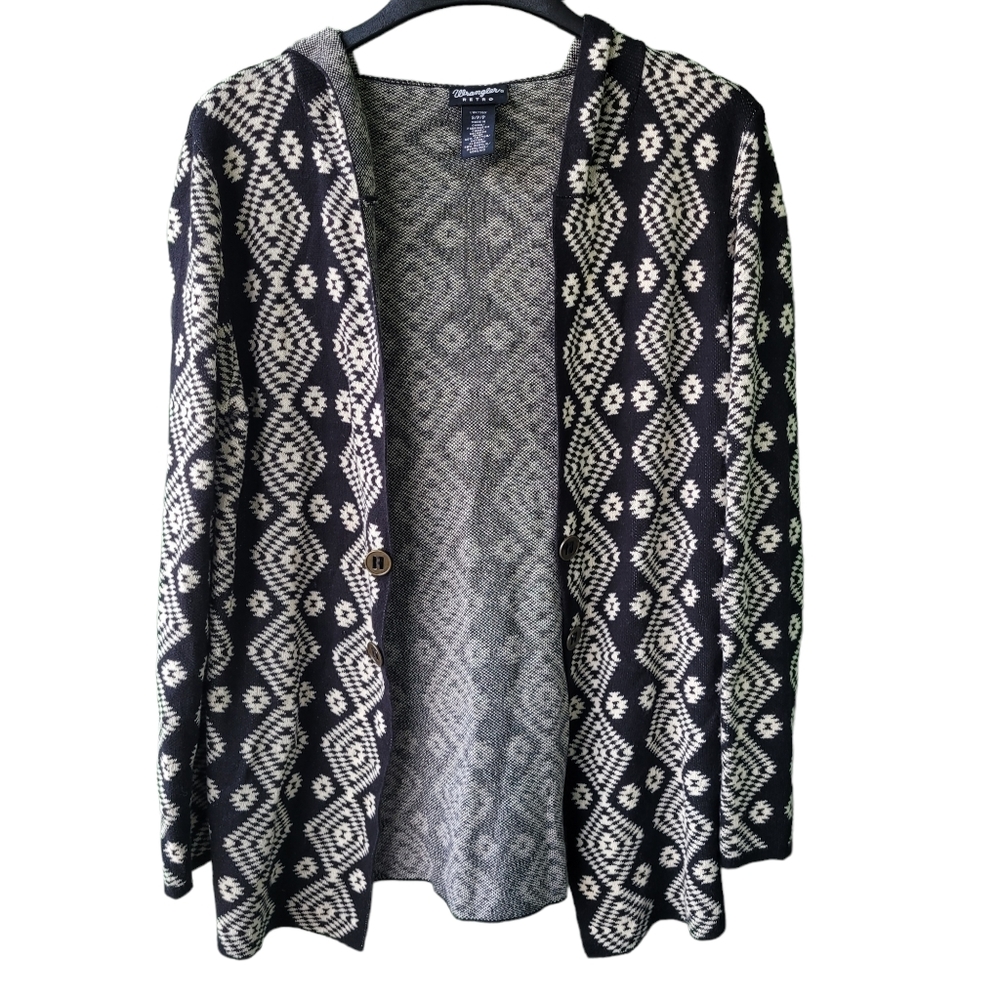 Wrangler Retro Aztec Print Cardigan